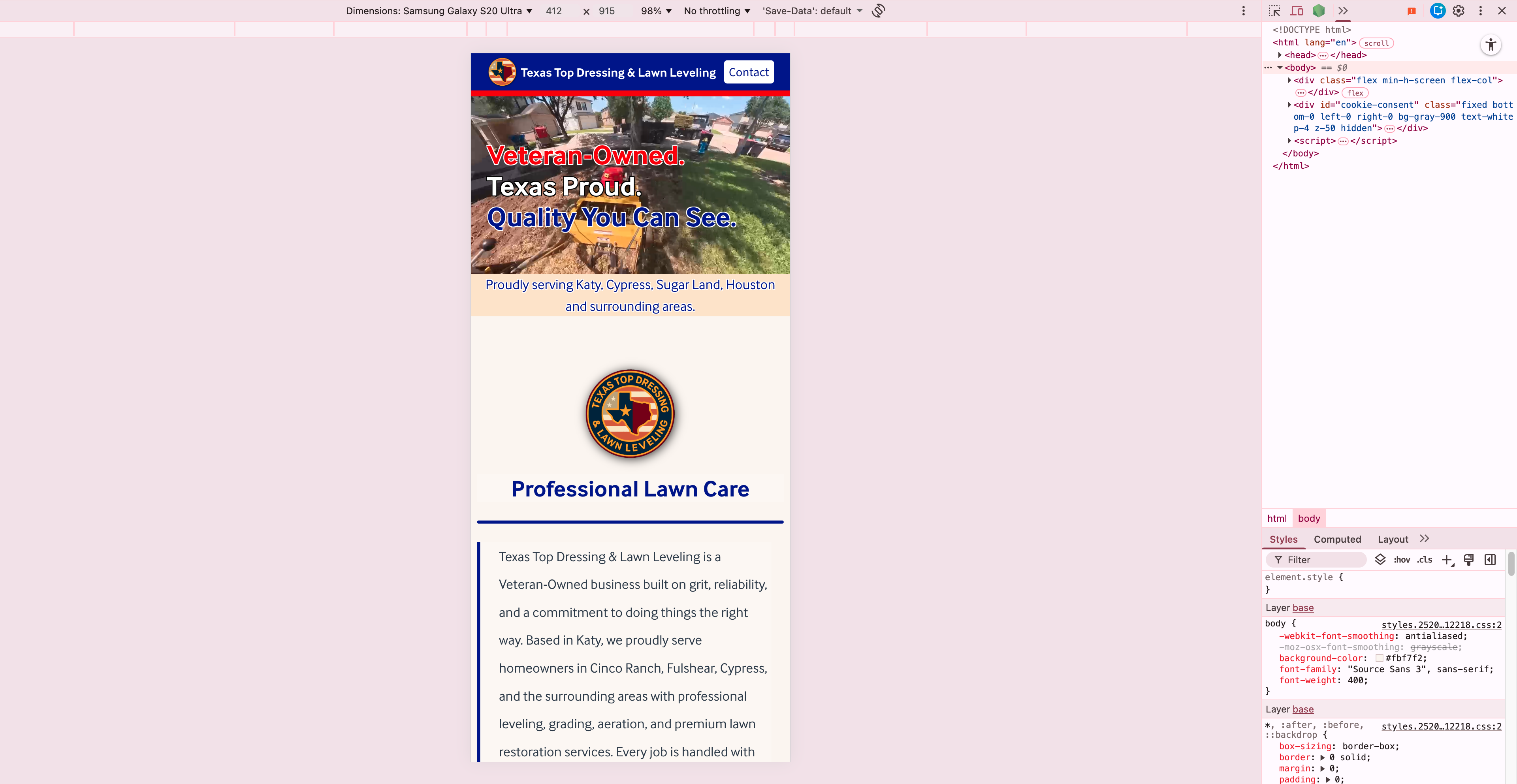 map[alt:Portfolio image class:carousel-image src:images/txtopdressing-mobile.png]